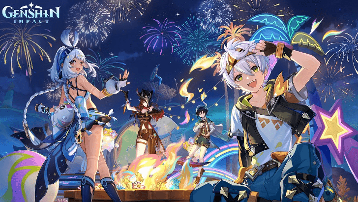 Genshin Impact Version 5.8 - Sunspray Summer Resort