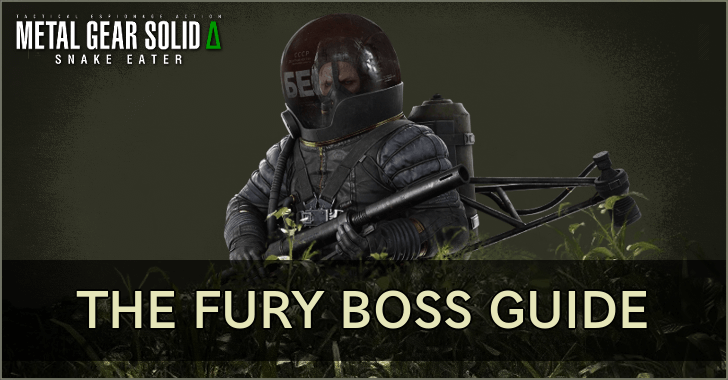 Metal Gear Solid Delta The Fury Boss Guide