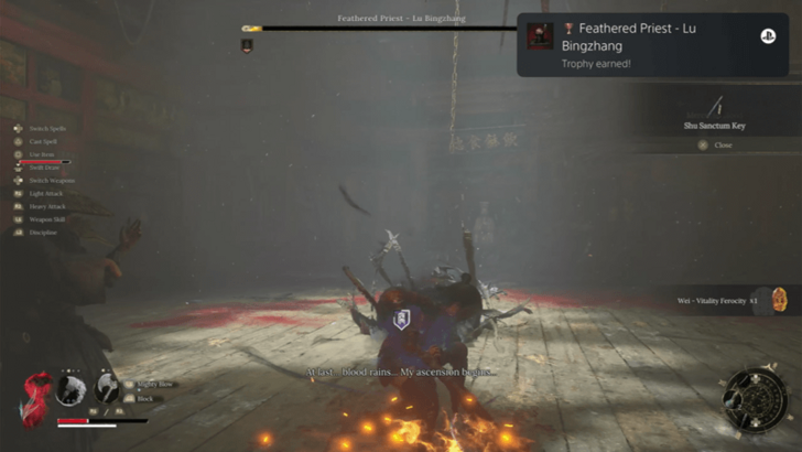 Defeat Feathered Priest - Lu Bingzhang