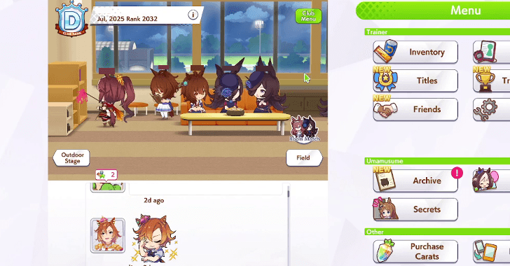 Online Groups for Players