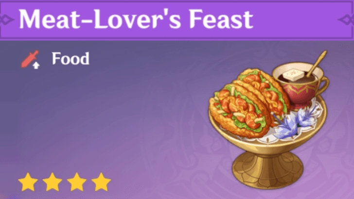 Genshin Impact - How to Get Meat-Lover