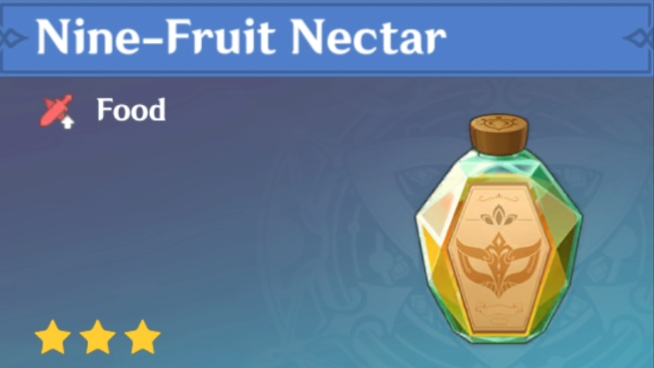 Genshin Impact - How to Get Nine-Fruit Nectar and Effects
