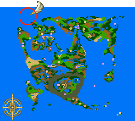 Sunken Treasure Map Location