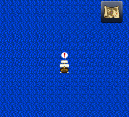 Sunken Treasure Overworld Location