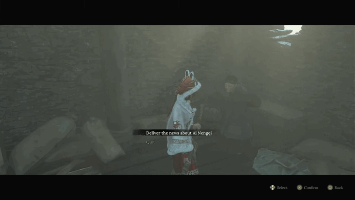 Talk to Qiao Ying in Cloudspire Outskirts