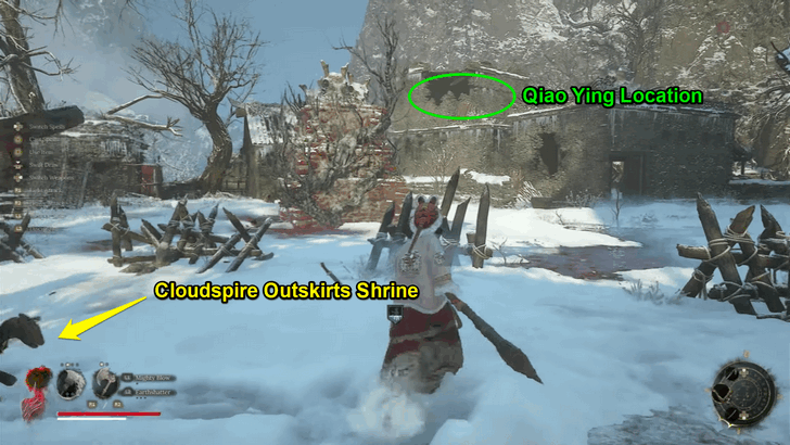 Qiao Ying Cloudspire Outskirts Location