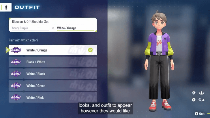 Outfit Customization