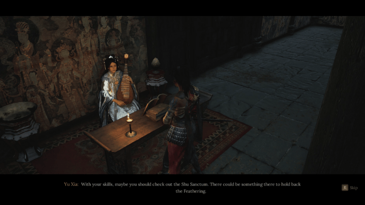 Yu Xia at Reverent Temple