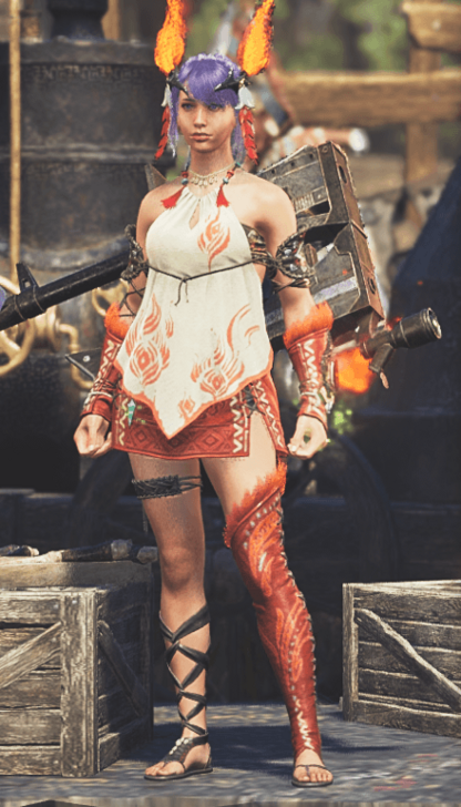 Monster Hunter Wilds - Female Afi α Set