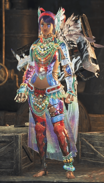 Monster Hunter Wilds - Female Uth Duna γ Set