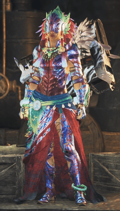 Monster Hunter Wilds - Male Uth Duna γ Set