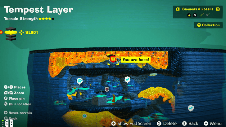 Safe from Scalding Showers Banandium Gem Map Location