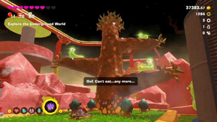 The Feast Growtone Banandium Gem Overworld Location