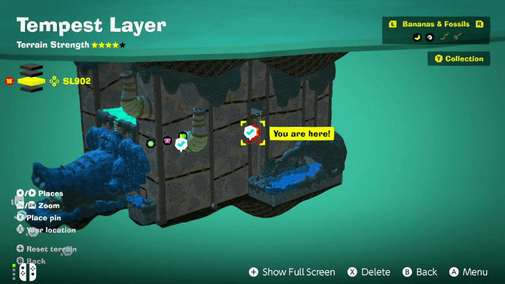 Taunting behind the Tap Banandium Gem Map Location