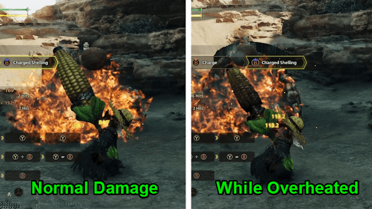 Crackling Cornpopper Damage