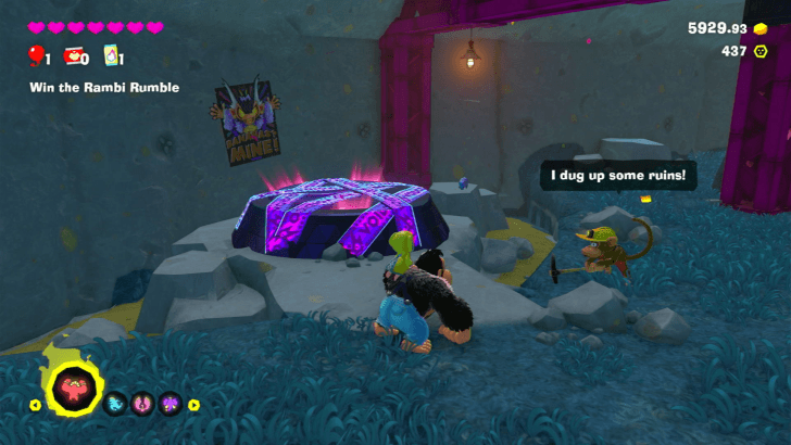 Racing Layer Battle Challenge 2 Challenge Course Ruin Overworld Location