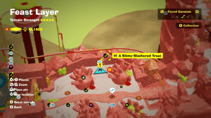 A Slime-Slathered Treat Banandium Gem Map Location
