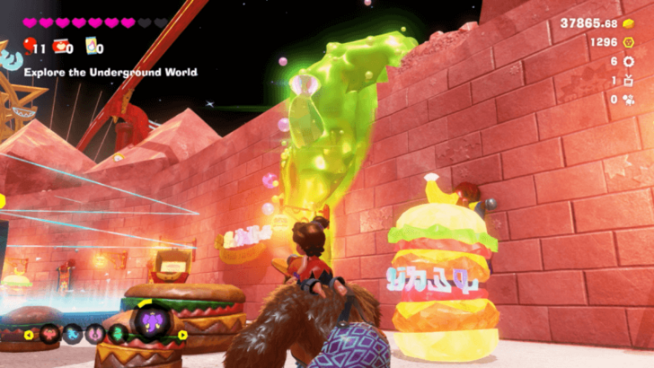 A Slime-Slathered Treat Banandium Gem Overworld Location