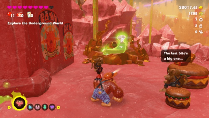 A Banana among Friends Banandium Gem Overworld Location