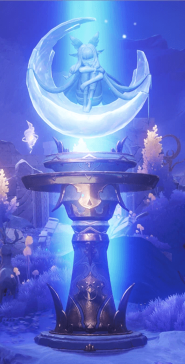 Columbina Statue Non-mechanical