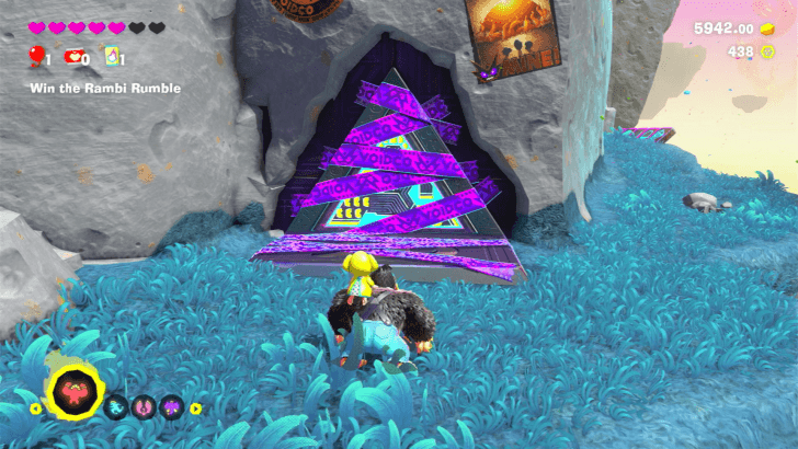 Racing Layer Challenge Course 1 Challenge Course Ruin Overworld Location