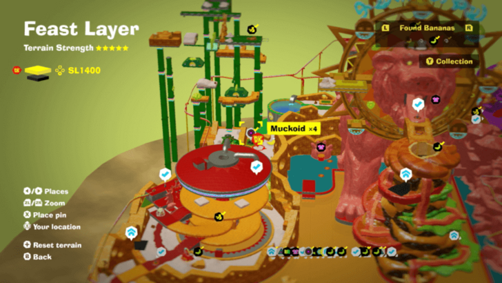 Battle Muck on Parade Banandium Gem Map Location