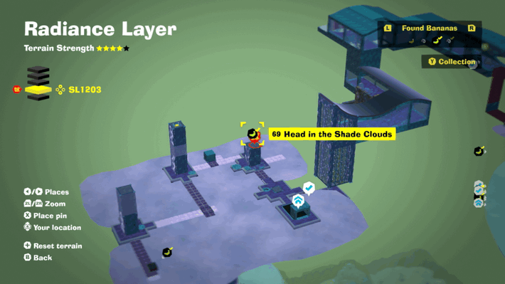 Head in the Shade Clouds Banandium Gem Map Location