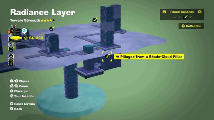 Pillaged from a Shade-Cloud Pillar Banandium Gem Map Location