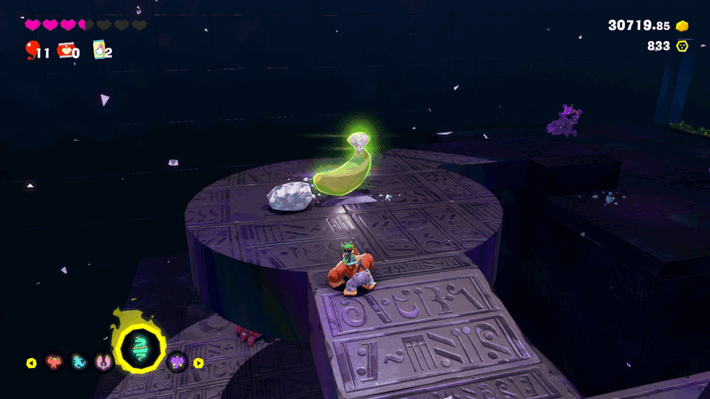 Shadow-Path Rest Stop Banandium Gem Overworld Location