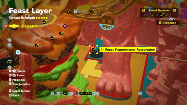 Feast Fragmentone Restoration Banandium Gem Map Location