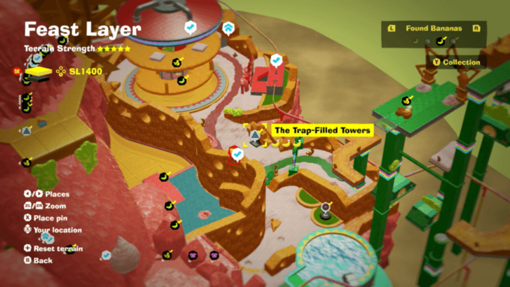 Through the Mauling Walls Banandium Gem Map Location