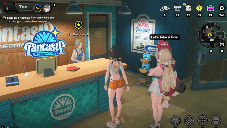 Show the Files to Therese