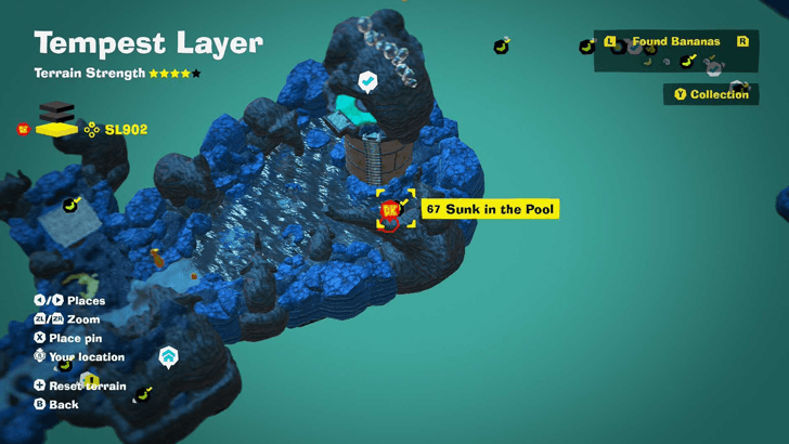 Sunk in the Pool Banandium Gem Map Location