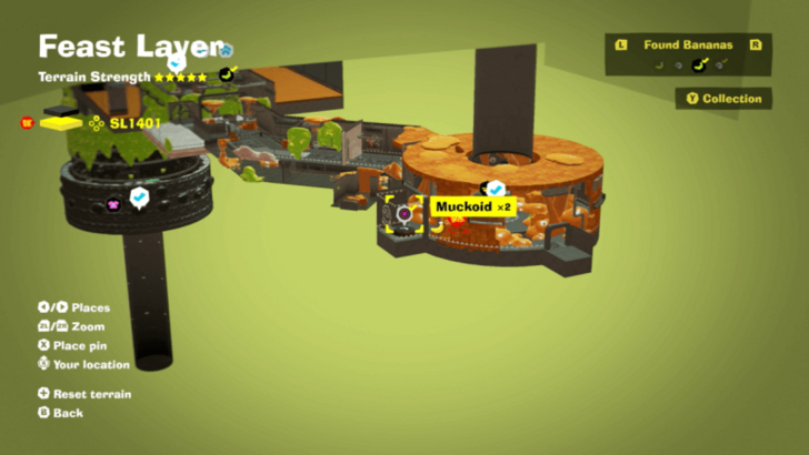 Battle Ducking the Muck Wall Banandium Gem Map Location