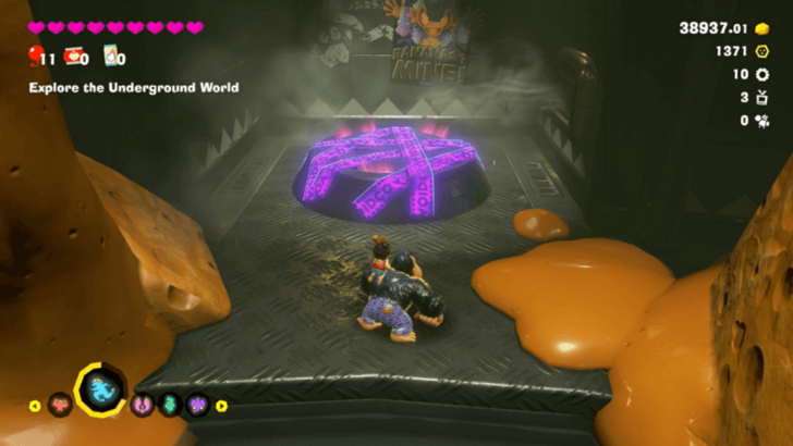 Battle Ducking the Muck Wall Banandium Gem Overworld Location