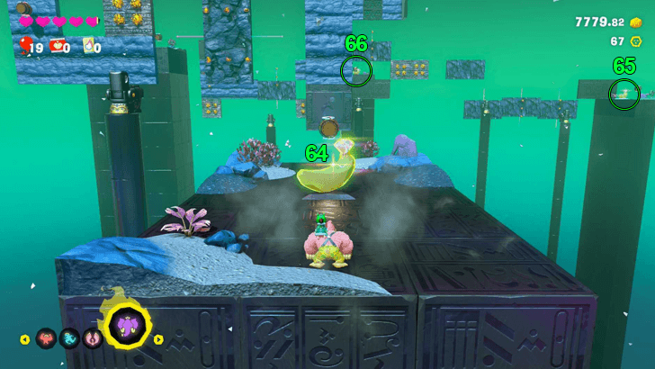 Slip by the Snipers Banandium Gem Overworld Location