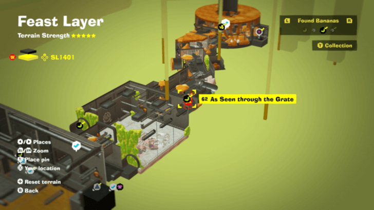 As Seen through the Grate Banandium Gem Map Location