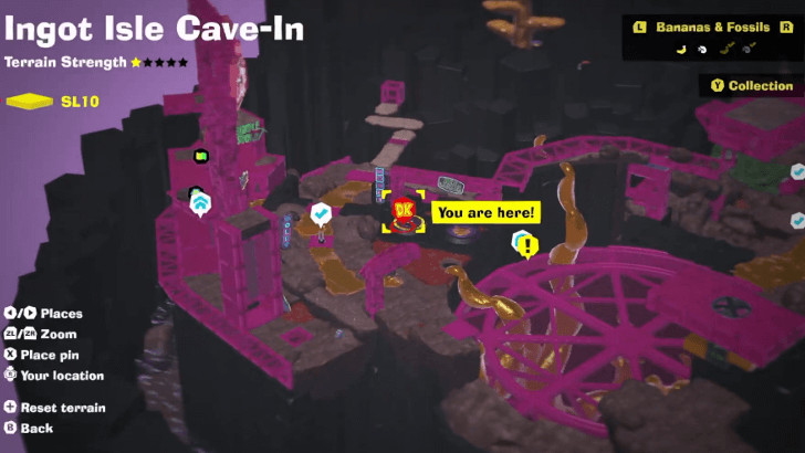 Finished Four Fights! Banandium Gem Map Location