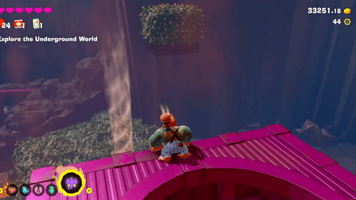 Thwarting the Thorns Banandium Gem Overworld Location