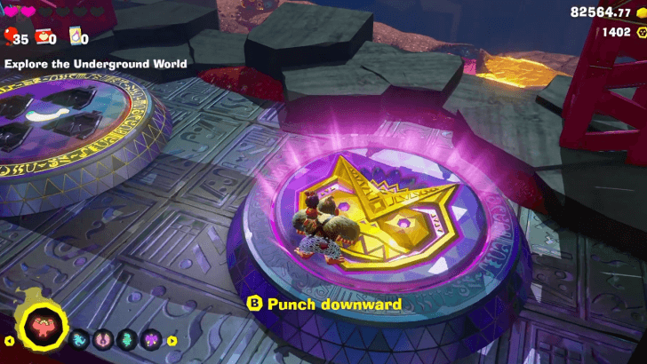 Kong-quered Inflammonite! Banandium Gem Overworld Location