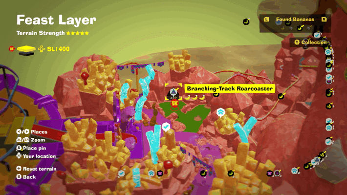 Roarcoaster Rest Stop Banandium Gem Map Location