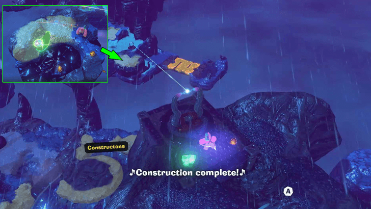 Concealed in the Sky Banandium Gem Overworld Location