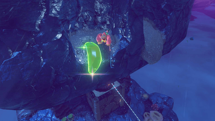 Stuck in the Elephant Snout Banandium Gem Overworld Location