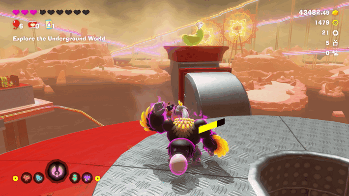 At a Grate Height Banandium Gem Overworld Location