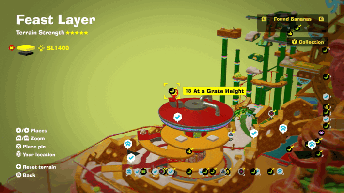 At a Grate Height Banandium Gem Map Location