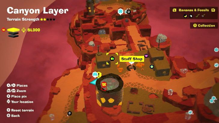 Longneck Plateau Village Stuff Shop Map Location