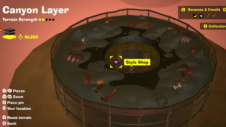 Canyon Layer Sinkhole Style Shop