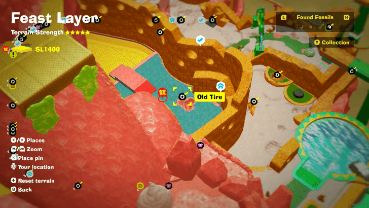 Old Tire 30 Fossil Map Location