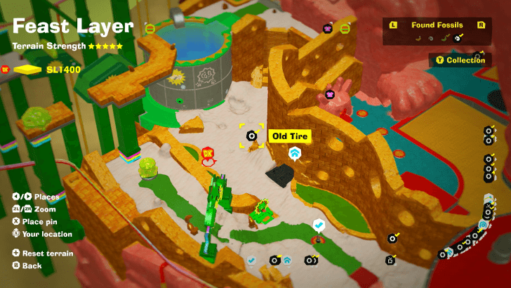 Old Tire 28 Fossil Map Location