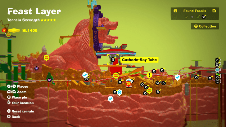Cathode-Ray Tube 4 Fossil Map Location